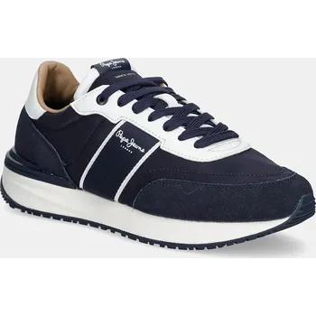 Pánské tenisky Sneakers boty Pepe Jeans BUSTER CLUB M PMS60038 námořnická modř 59X, EUR 45