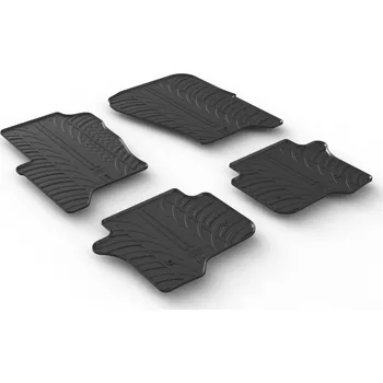 autokoberec Gumové autokoberce Land Rover Discovery 2009-2017