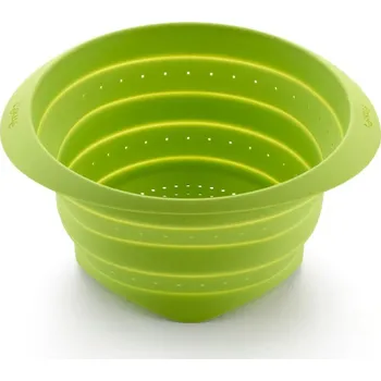 Cedník a síto Skládací cedník 23 cm, zelená, silikon, Lékué - doprava zdarma od 2999 Kč
