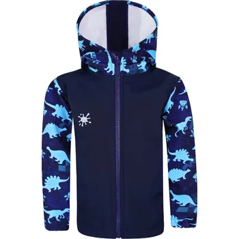 V-mart Softshellová zateplená bunda dinosauři Velikost: 98-104