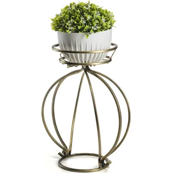 Stojan na květiny STOJAN NA KVĚTINÁČ VIRELLA 54X38 CM ZLATÁ