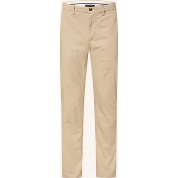 Pánské kalhoty Tommy Hilfiger Pánské Chino Denton Straight Fit, světle...