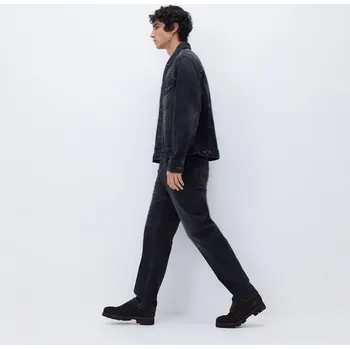 Pánské džíny Reserved - Džíny straight fit - šedá - TU886-90J - TU886-90J-384