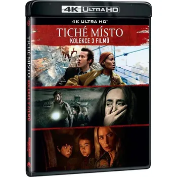 Tiché místo kolekce 1-3 (4K ULTRA HD BLU-RAY) 3 disky
