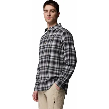 Pánská košile Pánská košile Columbia Cornell Woods™ Flannel Long Sleeve Shirt Velikost: L / Barva: černá