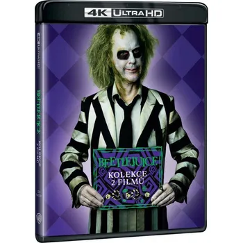 Blu-ray film Beetlejuice kolekce 1-2 (4K ULTRA HD BLU-RAY) 2 disky