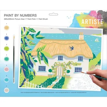 Docrafts malování podle čísel DOA 550700 - Country Cottage 474559