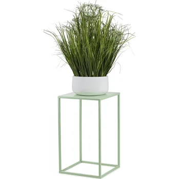 Stojan na květiny STOJAN NA KVĚTINÁČ SIMPLE 40X24X24 CM SVĚTLEZELENÁ