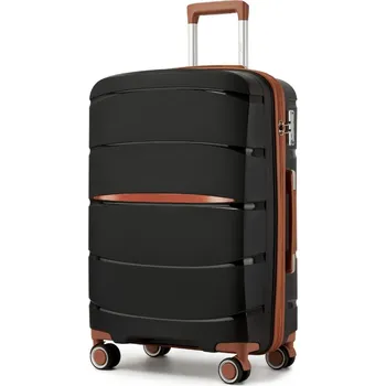 Kono 2591 Kufr spinner 55cm Černá Polypropylen