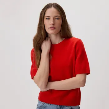 Dámský svetr Reserved - Vlněný svetr - červená - 205HI-33X - 205HI-33X-S