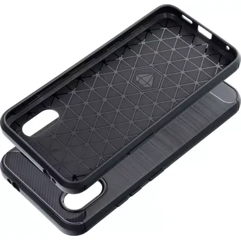 Pouzdro na mobilní telefon Forcell Carbon Case pro Samsung Galaxy Xcover 7 černé