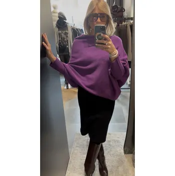 Dámský svetr Voga Móda Svetr BOLT Fialová, UNI S-XL