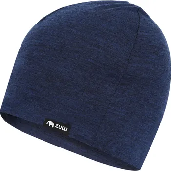 Čepice Čepice Zulu Cap Merino Barva: tmavě modrá