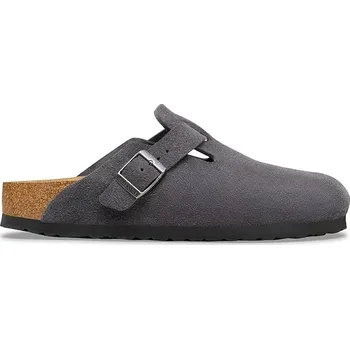 Dámská obuv Semišové pantofle Birkenstock Boston 1031678.N šedá 90X, EUR 36