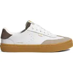 Pánské volnočasové boty Cariuma TOCA Gum White Premium Leather Plaza Taupe Suede Dark Khaki Sneaker
