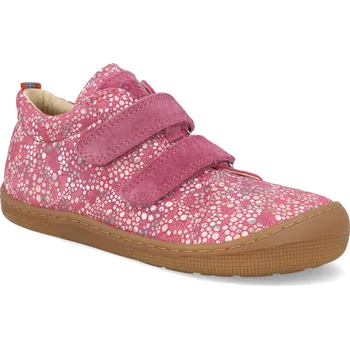 Barefoot dětské tenisky Koel - Danny II Fantasie fuchsiové Velikost: 25