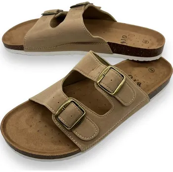 Dámské pantofle Sport Dámské béžové korkové pantofle Barva: Béžová, Velikost: 38