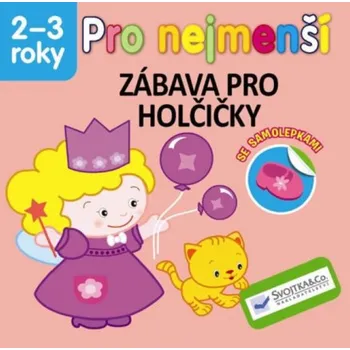 interaktivní kniha Svojtka & Co. Pro nejmenší - Zábava pro holčičky 2-3 roky 140067