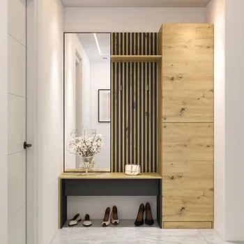 Předsíňová stěna Předsíňová stěna RABAT 1 dub artisan/antracit