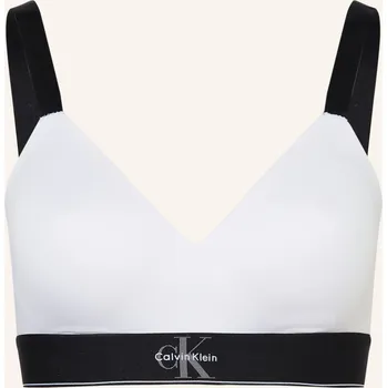 Podprsenka Calvin Klein Korzet, bílá / černá