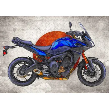 Puzzle puzzle s motorkou YAMAHA FJ-09 ABS 120 dílků