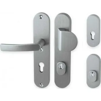 Garážová vrata AXA bezpečnostní kliky Bezpečnostní Klika/Klika LINIA BETA 72mm PLUS F6 Inox