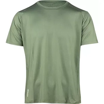 cyklistický dres dres FORCE MTB MOUNT krátký rukáv, army S