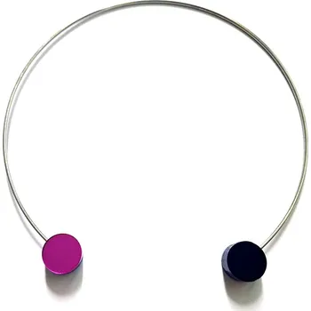 Náhrdelník REBEL náhrdelník FULL pitaya dvojitý náhrdelník v barvě dračího ovoce