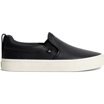 Dámské tenisky Dámské volnočasové boty Cariuma SLIP-ON Black Premium Leather Sneaker