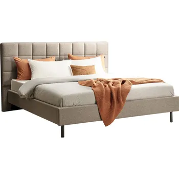 Postel Čalouněná postel Borneo, Dark Grey, 160x200 cm