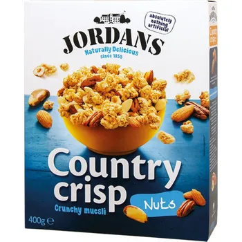 Celozrnné cereálie s ořechy, Jordans