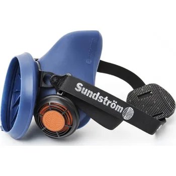 Plynová maska Sundström SUNDSTRÖM® Polomaska SR 100 silikon H01-2812 L Velikost: S