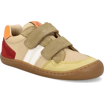Dívčí obuv Barefoot dětské tenisky Koel - Bali 3.0 béžové Velikost: 25