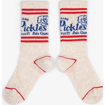 Pánské ponožky Dětské ponožky Bobo Choses Pickles The Dog 126AI003 béžová 01X, vel. 34/36