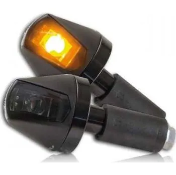 Osvětlení pro motocykl HSM Blinkr do řídítek Knight, LED, černé