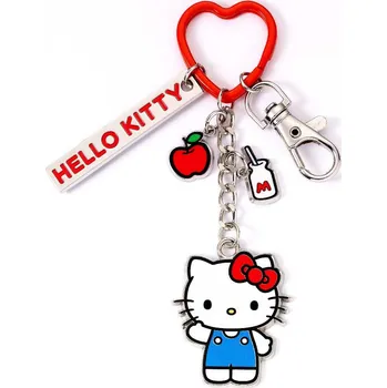 Módní doplněk Přívěsek na klíče Hello Kitty s přívěsky