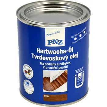 Tvrdovoskový olej PNZ na dřevo matný, bezbarvý 0,75l