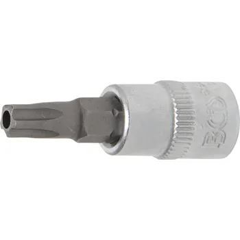 Gola hlavice Hlavice zástrčná 1/4" TS-Profil 5ti hvězda) TS 30 s vrtáním - BGS 5184-TS30