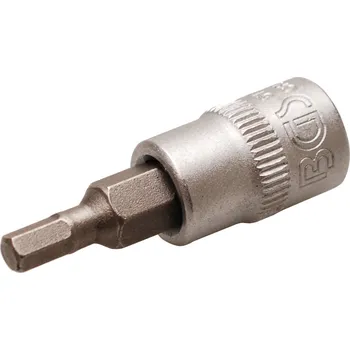 Hlavice zástrčná 1/4" 6,3mm, imbus 3,5 mm, délka 38mm - BGS 5155