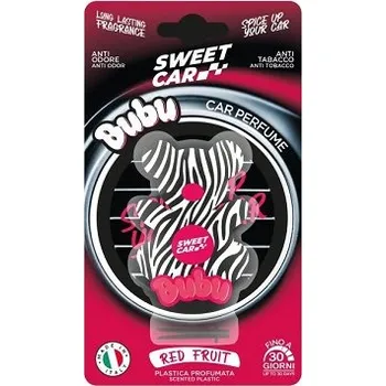 Osvěžovač vzduchu Vůně do auta Sweet Home Red Fruit s klipem do ventilace