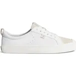 Dámské volnočasové boty Cariuma OCA Low White Premium Leather Vintage White Suede Sneaker