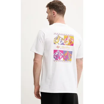 Columbia T-Shirt CSC™ Heavyweight Iconic 2155061 Bílá Relaxed Fit XXL