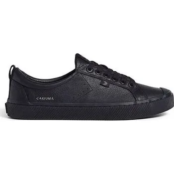 Dámské tenisky Dámské volnočasové boty Cariuma OCA Low All Black Premium Leather Sneaker