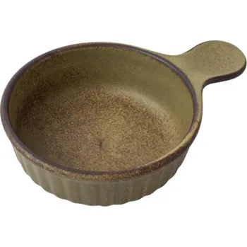 Mini servírovací hrnec DONABE 15 cm, zelená, keramika, MIJ - doprava zdarma od 2999 Kč