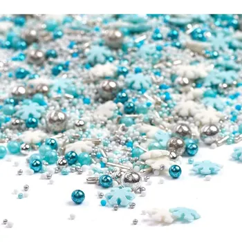 Jedlá dekorace na dort Happy Sprinkles Německo Zdobení ledová královna 90g 0602 - Happy Sprinkles | Skvělé pro Váš domácí dort