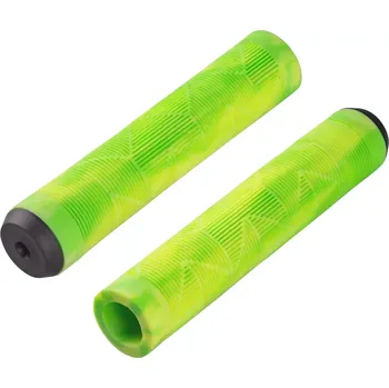 Komponent pro jízdní kolo madla FORCE BMX145 gumová, zeleno-žlutá, balená