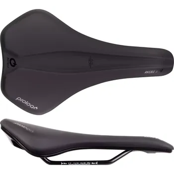 Sedlo na kolo sedlo PROLOGO AKERO R RECYCLED STEEL 160, černé