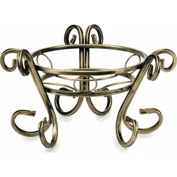 Stojan na květiny STOJAN NA KVĚTINÁČ SHANU 21X38 CM ZLATÁ