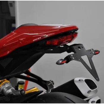 Držák SPZ HSM Držák SPZ DUCATI Monster 1200R 16-19, nastavitelný, černý, s držákem odrazky