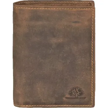 Peněženka GreenBurry Vintage kombinovaná peněženka „Save“ RFID kůže 1796A-25